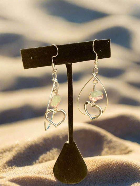 Heart Loop Earrings