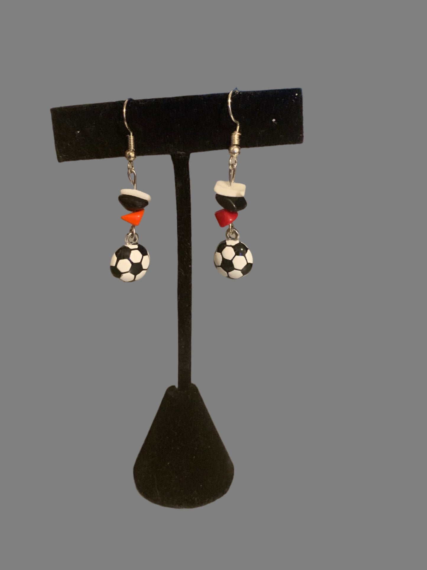 Small Soccer Earring